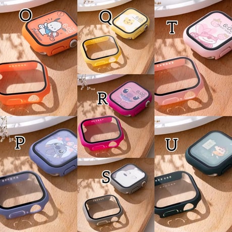 N00180 カラフルフレーム Apple Watchケース