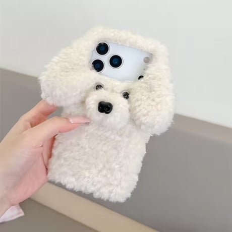 S75101 ふわもこワンちゃんiPhoneケース