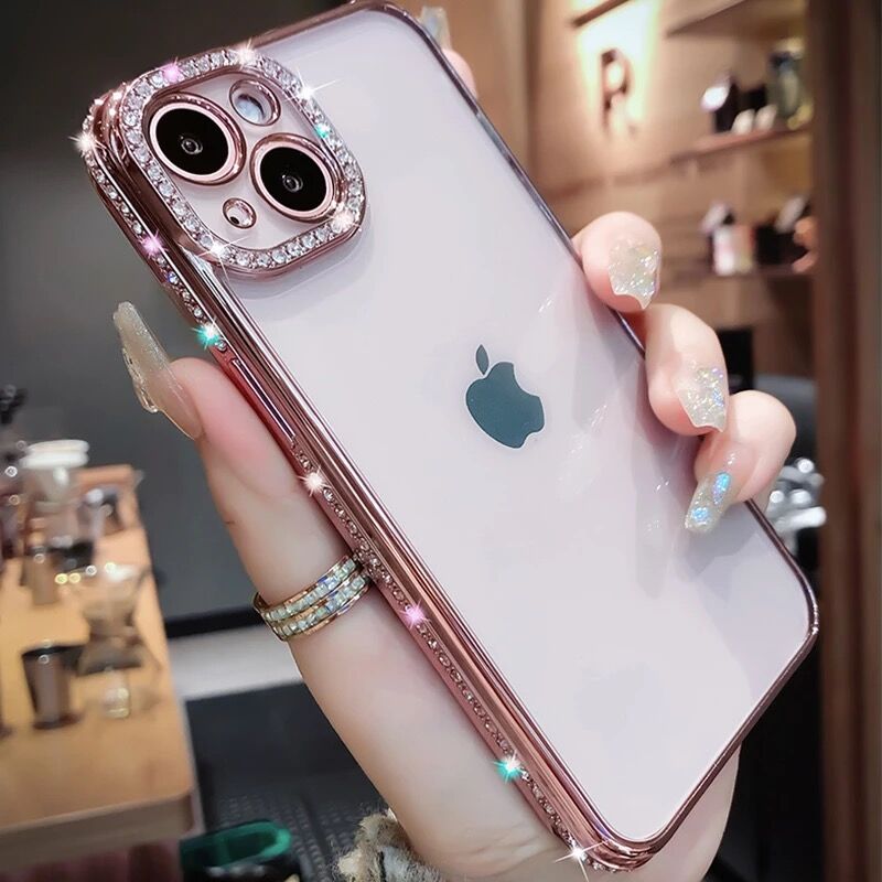 L61376 Sparkle Frame Clear Case （スパークルフレームクリア