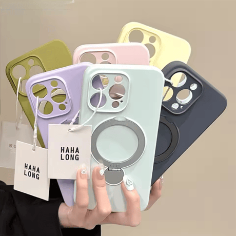 K22556 《Color Loop Ring Case》カラーループリングiPhoneケース