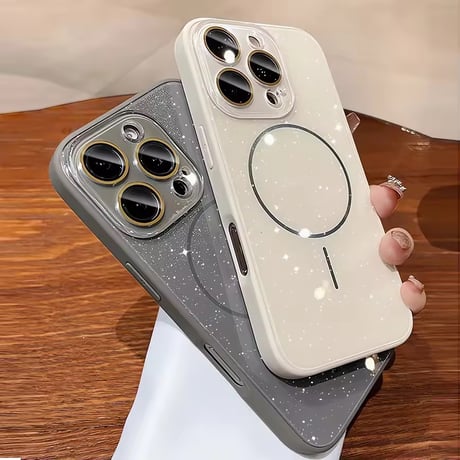 S74893 きらめきラメカラー iPhoneケース