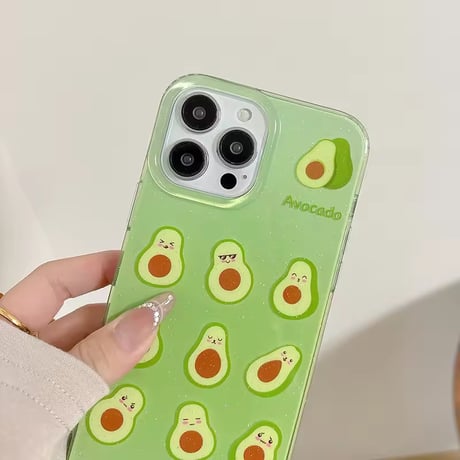 S74695 Have a nice Avo day！アボカドiPhoneケース