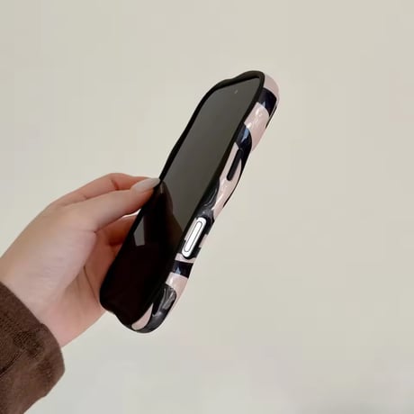 S75220 ウェーブカラー レトロiPhoneケース