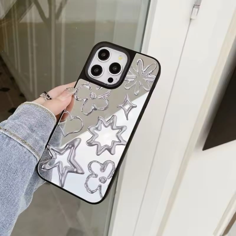 S74619 メタリックモチーフのMagSafe対応iPhoneケース | nanomita