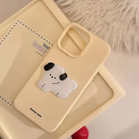 S74606 つるつやわんこのスマホケース