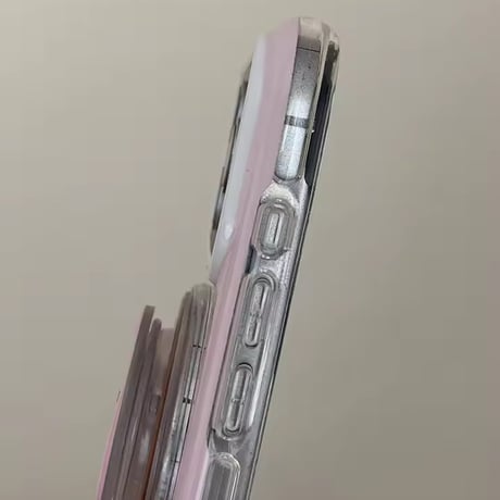 K23142 Ti amo MagSafeグリップ付きiPhoneケース