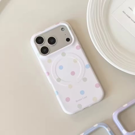 S75660 パステルドット MagSafeケース