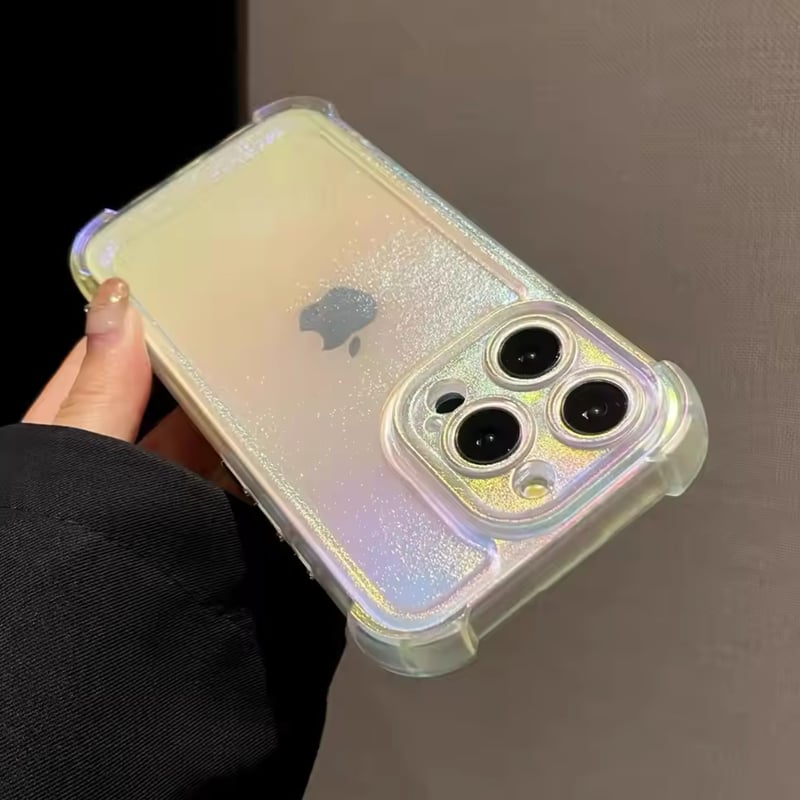 L62030 オーロラグロウクリアiPhoneケース | nanomita