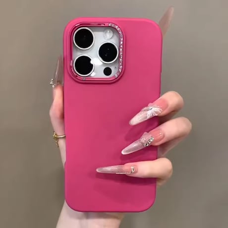 S74895 パステルシンプルカメラカバー iPhoneケース
