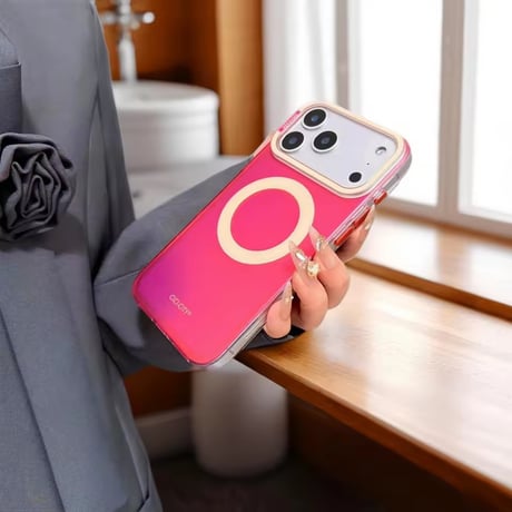 K23004 ポップサークル MagSafeグリップ付きiPhoneケース