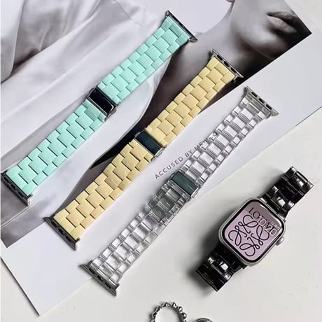 N00207 パステルリンク Apple Watchベルト