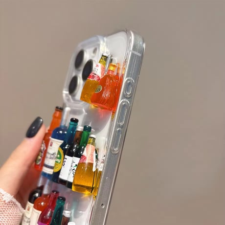 L62255 ミニボトルバーiPhoneケース