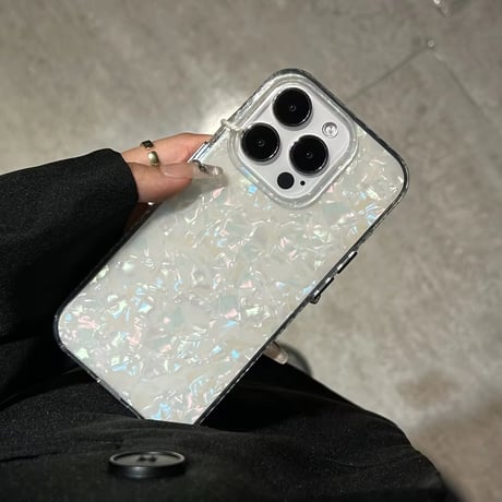 S74207 シェルパールiPhoneケース