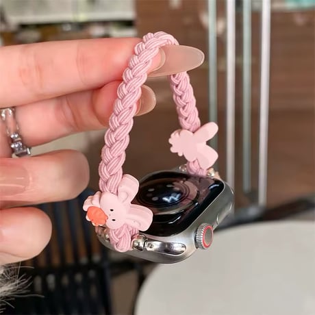 N00168 ゆるキャラ編み込みApple Watchベルト