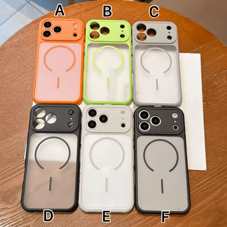 L62350 カラーバンパー MagSafe対応 iPhoneケース