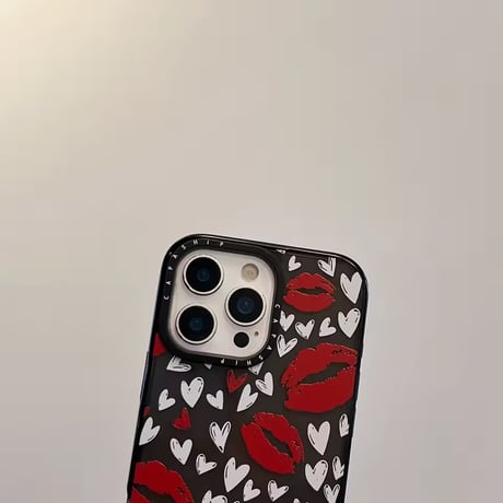 L62399 ラブメッセージ クリアiPhoneケース