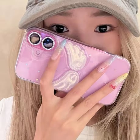 L62334 エンジェルウィングクリア iPhoneケース