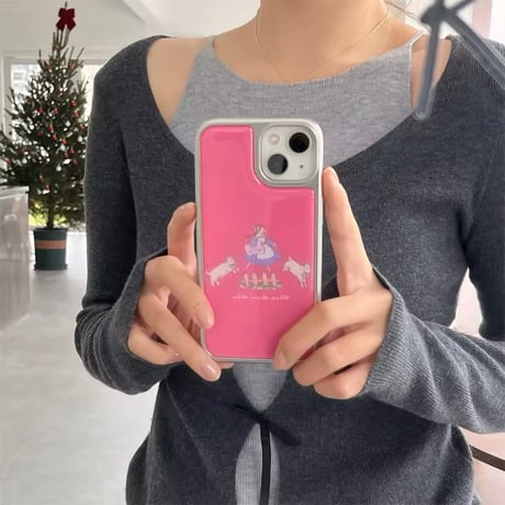 S74377 ドリーミーガール iPhoneケース