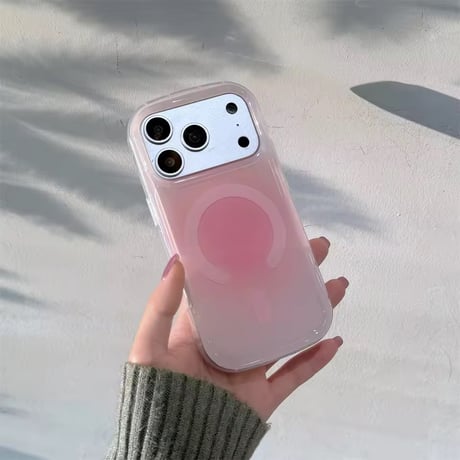 S75335 ふんわりグラデーションMagSafe対応iPhoneケース