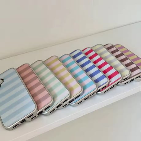 S75630 カラーボーダー iPhoneケース