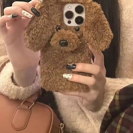 S75101 ふわもこワンちゃんiPhoneケース