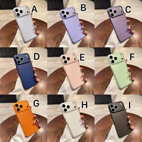 S75110 マットプチカラー iPhoneケース