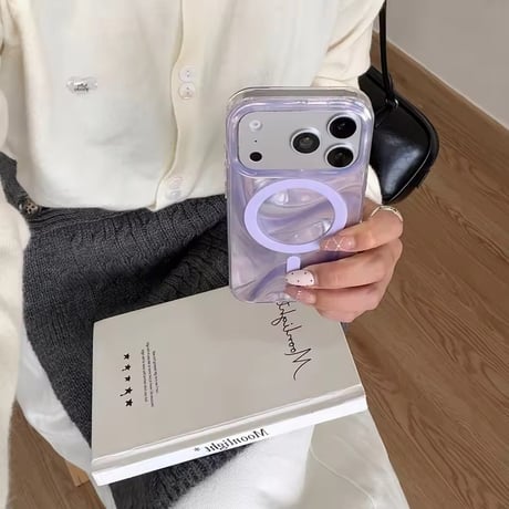 S75601 ウェーブグロウ MagSafe対応iPhoneケース