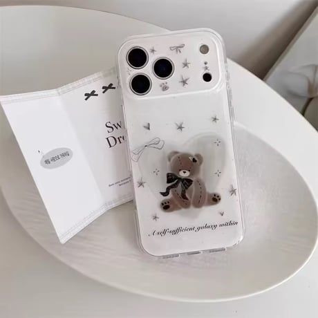 S75587 スターリーベアiPhoneケース