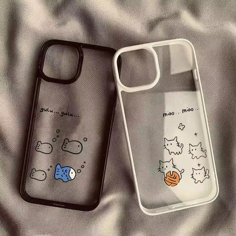 L62455 ゆるアニマルスケッチiPhoneケース