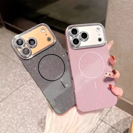 S75221 グリッターカラー MagSafe対応 iPhoneケース