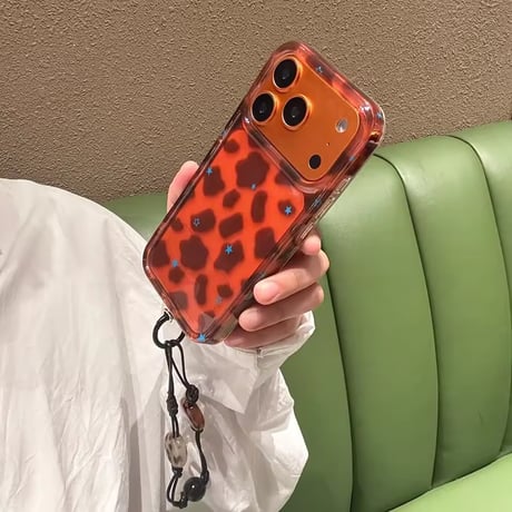 S75258 カラーレオパード iPhoneケース