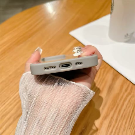 L62117 MagSafe対応カラーフレームクリアケース