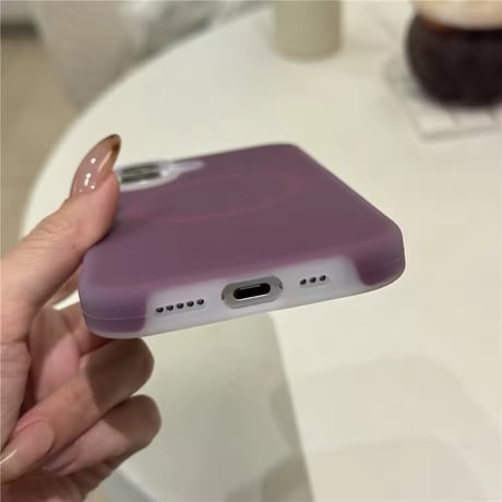 S74505 MagSafe対応ふわマット×まいにちカラーケース