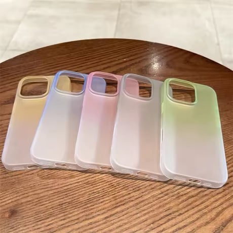 S74912 パステルグラデーション iPhoneケース