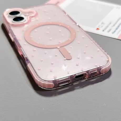 L62323 スターシャワー MagSafe対応 iPhoneケース