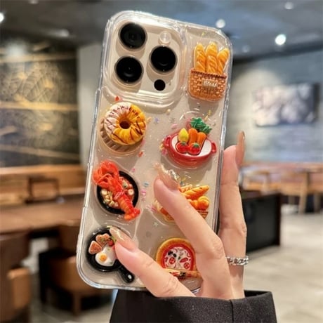 L62175 グルメパーティーiPhoneケース