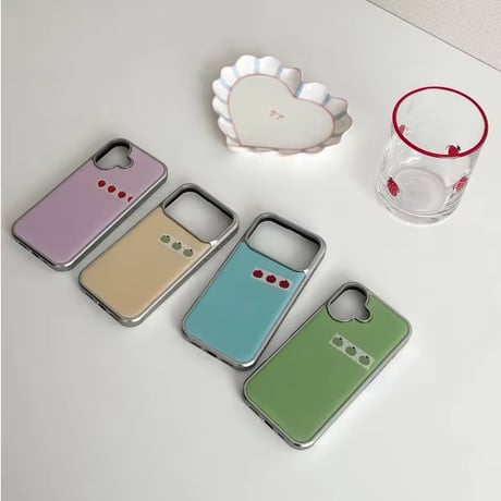 S75612 レトロフルーツカラー iPhoneケース