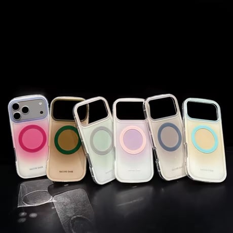 S75651 パステルサークル iPhoneケース