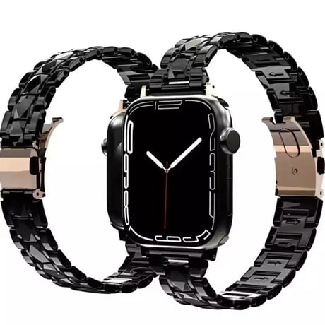 N00043 クリアメタルリンク Apple Watchバンド