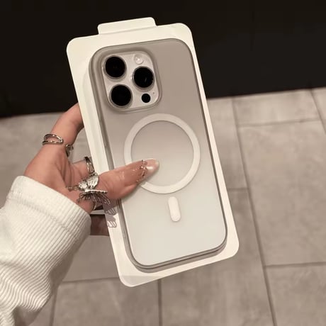 S74907 グラデーションカラフル MagSafe対応 iPhoneケース
