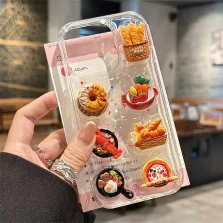 L62175 グルメパーティーiPhoneケース