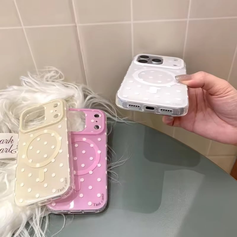 S75648 カラードット MagSafe対応iPhoneケース | nanomita