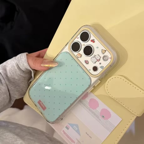 S75689 わんにゃんドットiPhoneケース