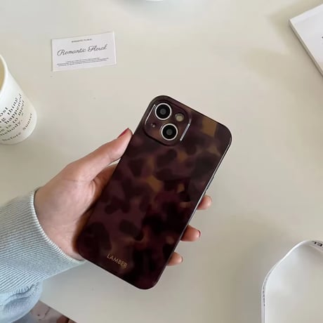 S74108 クラシックレオパードiPhoneケース