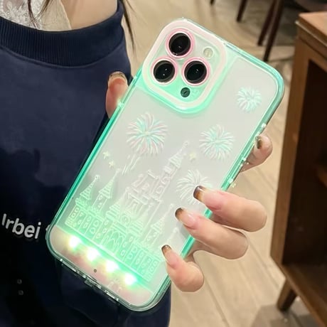 L62203 光るキャッスルiPhoneケース