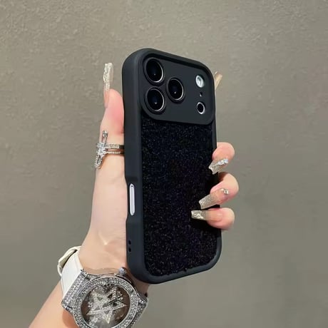 S75124 もこもこボア iPhoneケース