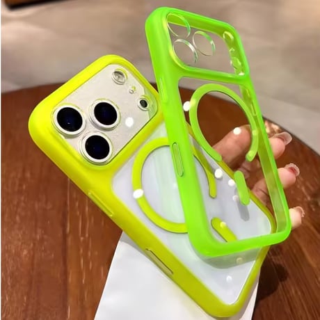 L62440 ネオンカラー MagSafeiPhoneケース