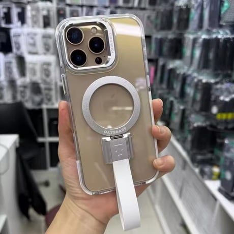 K22606 MagSafe対応 3WAYストラップクリア iPhoneケース
