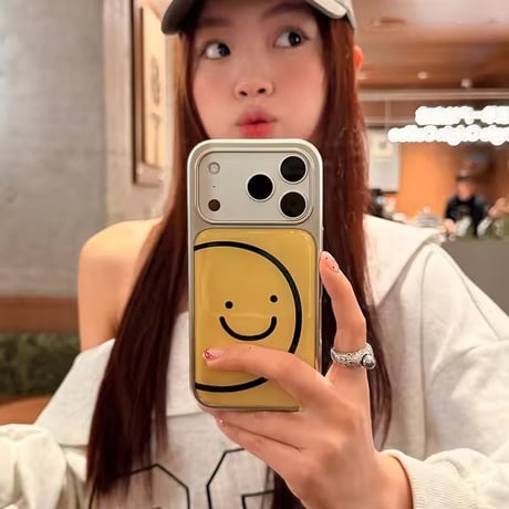 S75706 スマイルフェイス iPhoneケース
