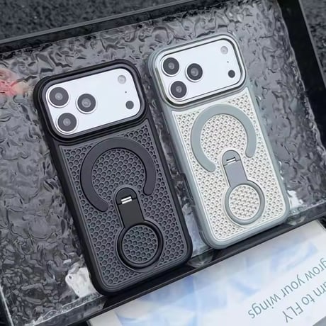 K23152 タフグリッド リングスタンドiPhoneケース